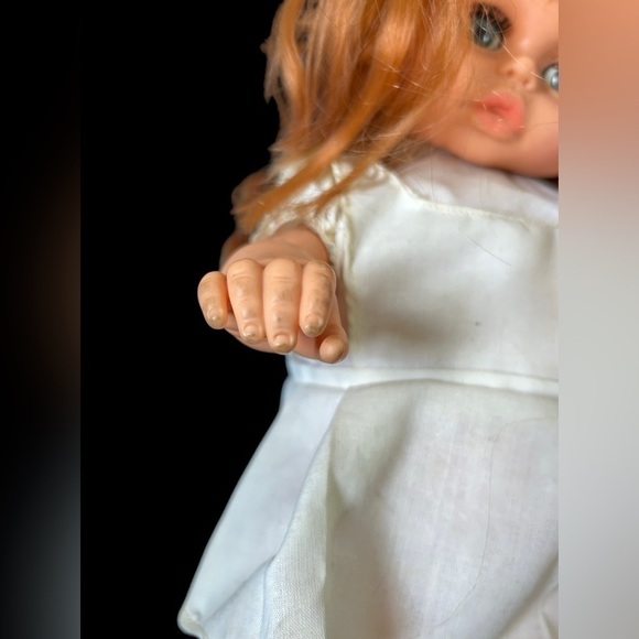 Rare Vintage Jesmar Girl Doll Red Hair and Blue Eyes - Picture 15 of 15